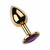 Plug Anal Dourado c/ Jóia Pequeno