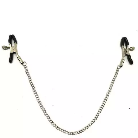 Prendedor de Mamilos com Correntes