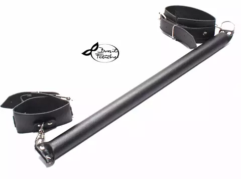 Separador de Pernas 46cm Preto Fetiche