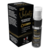 Frasco de gel de massagem e lubrificante Velvety de 15ml, com embalagem preta e dourada, destacando suas características como resistente à água e não gorduroso.