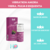 Embalagem do Gel Excitante Vibra Pulsa e Esquenta Vibration Amora da marca inttt, destacando o sabor de amora e suas propriedades vibratórias.