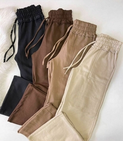 calça moletom flare - comprar online