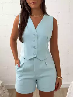 conjunto colete - ROMARINS ATACADO