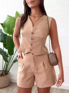 conjunto colete