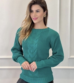 blusa trança Raysa - ROMARINS ATACADO