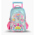 MOCHILA CARRO FOOTY 18´´ SUNSHINE CELESTE CON LUZ LED