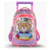 MOCHILA CARRO FOOTY 18" TEDDY CON LUZ LED