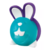 GOMA DE BORRAR MAPED CROC CROC BUNNY - OFFICE RED 