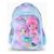 MOCHILA ESPALDA FOOTY 18" COOL FRIENDS CELESTE CON LUZ LED