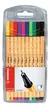 MICROFIBRAS STABILO POINT 88 X10 COLORES