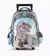 MOCHILA CARRO FOOTY 18´´ T-REX AZUL CON LUZ LED