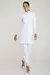 Jaleco Feminino Isabella - Branco - The Closet - Vestuário Profissional