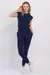 Scrub Feminino Ohana - Azul Marinho