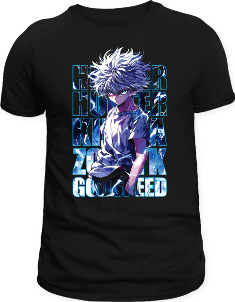 Camiseta Killua Zoldyck Godspeed