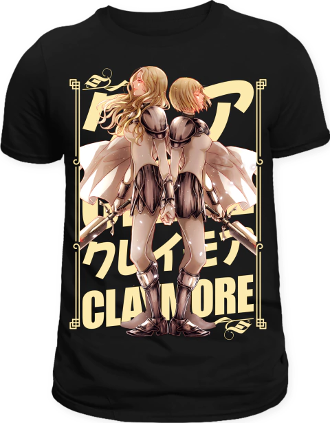 Camiseta Claymore Teresa e Clare na internet