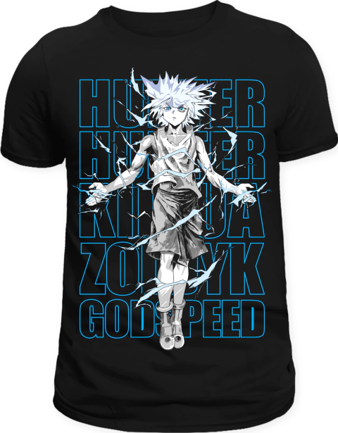 Camiseta Camiseta Killua Lettering #1 na internet