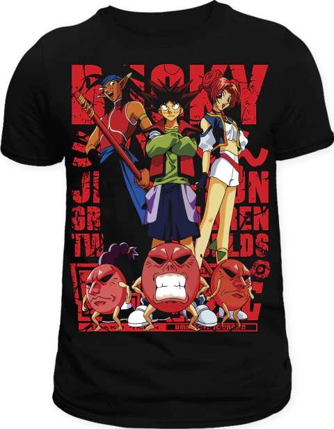 Camiseta Bucky Jibaku-Kun na internet