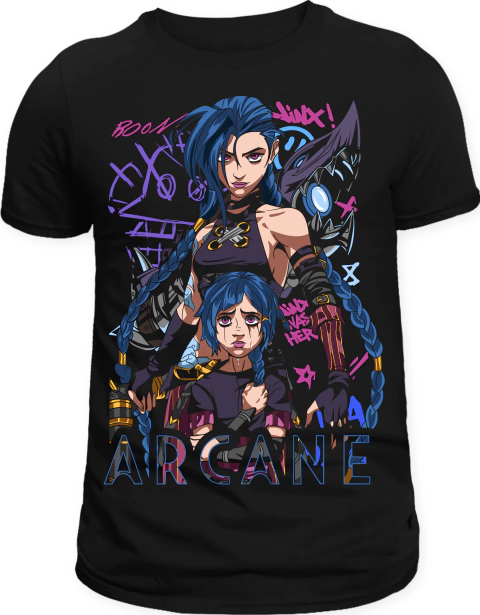 Camiseta Arcane Powder/Jynx - comprar online