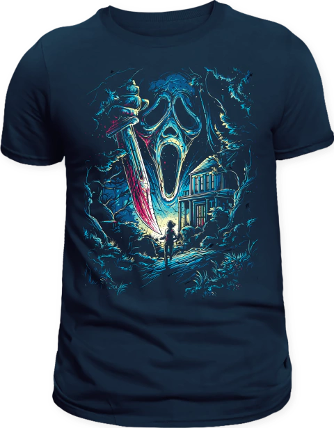 Camiseta Coleção Terror: Pânico na internet