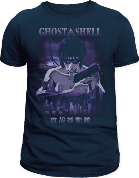Camiseta Ghost In The Shell #1 na internet