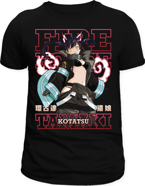 Camiseta Fire Force Tamaki Kotatsu - comprar online