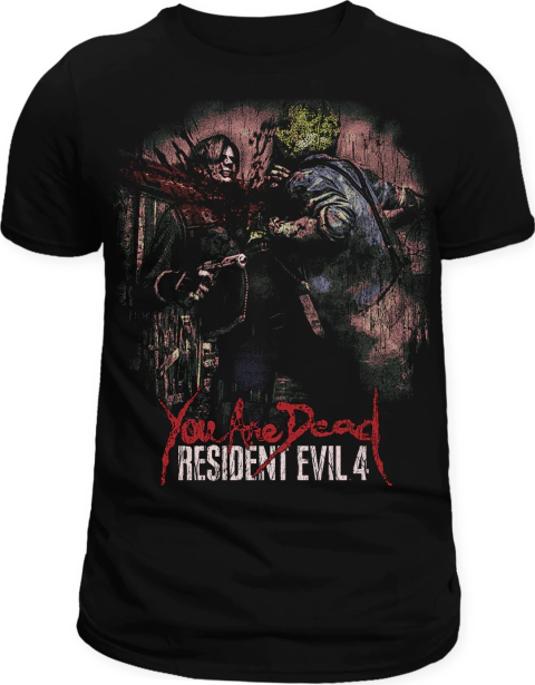 Camiseta Resident Evil 4 You are Dead na internet