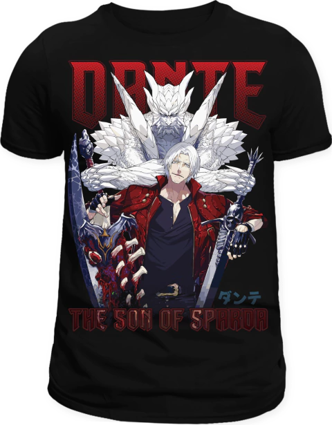 Camiseta Devil May Cry Dante and Sparda na internet