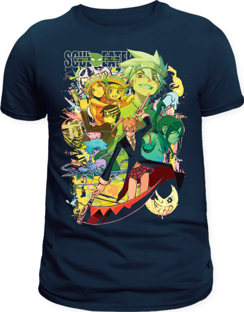 Camiseta Soul Eater Death Weapon Meister Academy - loja online