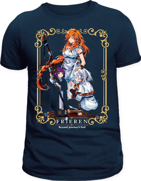 Camiseta Sousou no Frieren: Flamme, Frieren e Fern - loja online