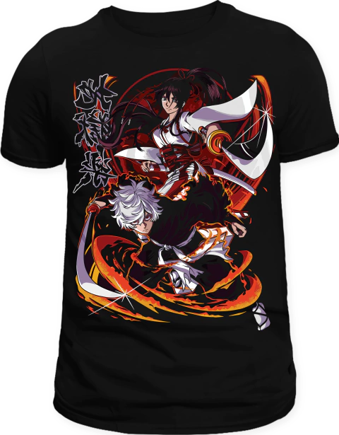 Camiseta Hells Paradise - Sagiri e Gabimaru na internet