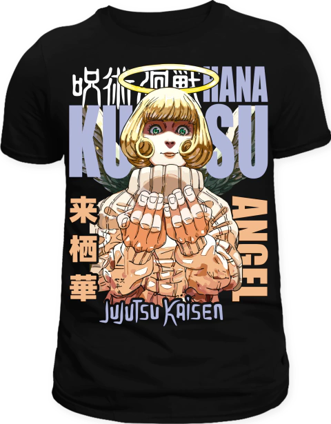 Camiseta Jujutsu Kaisen Hana Kurusu Angel na internet