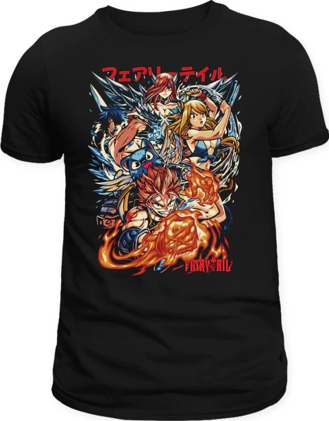 Camiseta Fairy Tail Dream Team