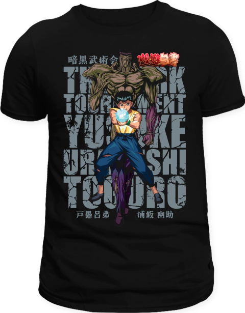 Camiseta Yu Yu Hakusho - Toguro vs Yusuke #3