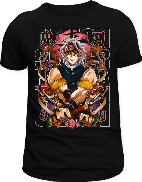 Camiseta Demon Slayer Tengen Usui The God Hashira - comprar online