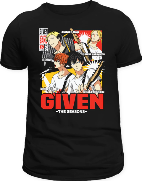 Camiseta Given Band