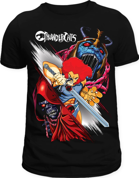 Camiseta Thundercats Lion-O e Mumm-Ra - comprar online