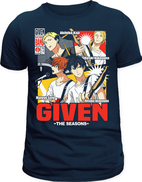 Camiseta Given Band - loja online