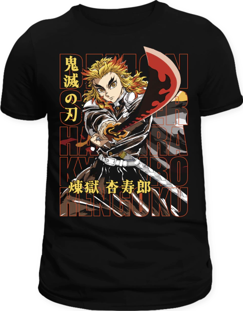 Camiseta Demon Slayer Kyojuro Rengoku The Flame Hashira - comprar online