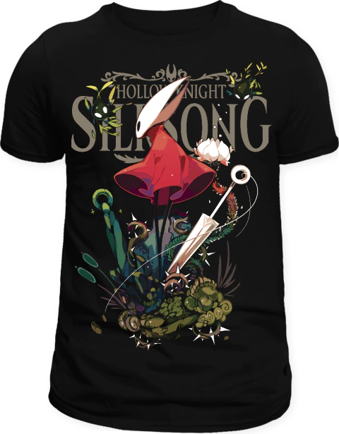 Camiseta Hollow Knight Silksong Hornet na internet