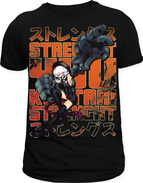Camiseta Black Rock Shooter - Strenght - comprar online