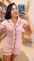 PIJAMA AMERICANO CURTO XADREZ VICHY - DONA LU PIJAMAS