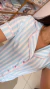 PIJAMA AMERICANO CURTO LISTRAS AZUL - DONA LU PIJAMAS