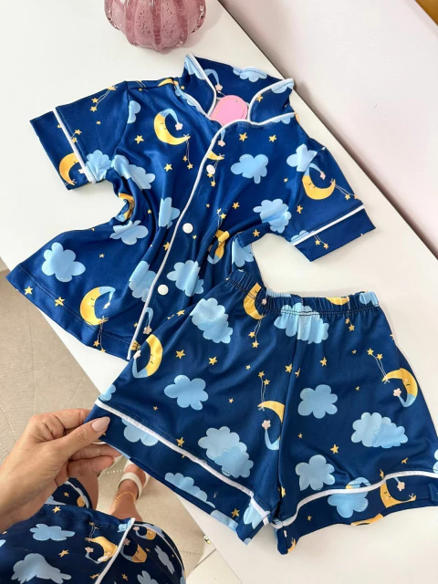 PIJAMA AMERICANO INFANTIL CÉU LUA - comprar online