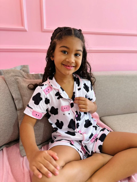 PIJAMA AMERICANO INFANTIL VAQUINHA - comprar online