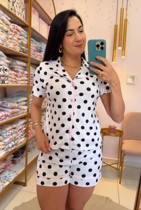 PIJAMA AMERICANO CURTO POÁ - comprar online