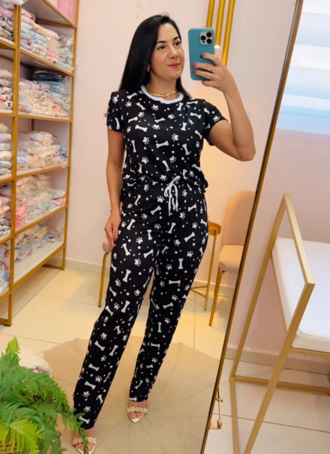 BABY BLOOM LONGO MC DOGUINHOS OSSO - comprar online