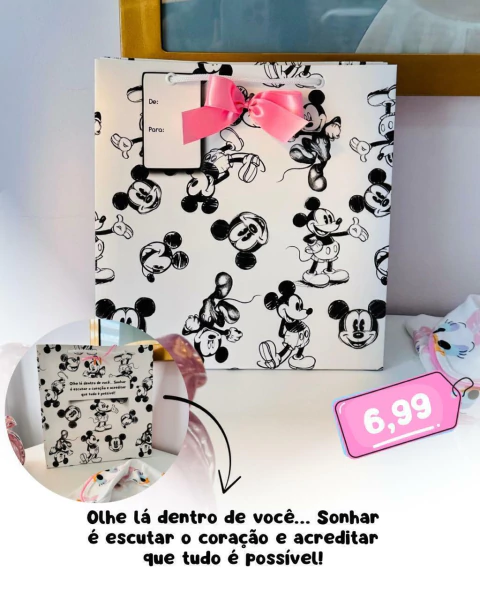 SACOLA MICKEY DISNEY - comprar online