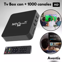Tv Box 4K con + 1000 canales - Confort Zone