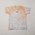 Remera Naranja y Celeste