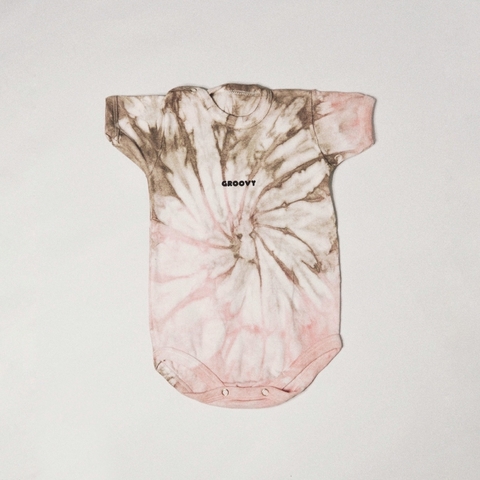 Body Marrón y Rosa